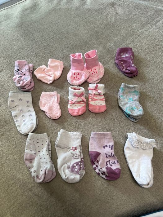 Skarpetki i niedrapki 0-3m