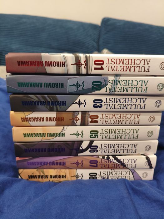 Full metal alchemst twarda oprawa