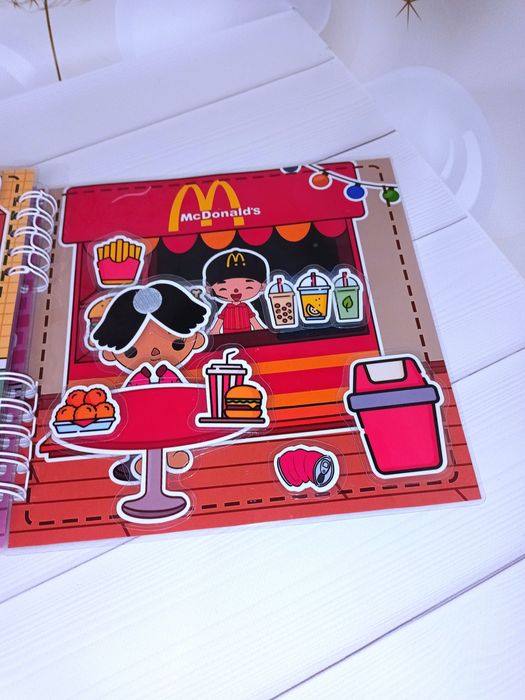 Альбом на липучках "ТокаБока веселий шопінг"