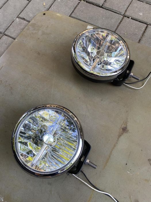 Led  фары  дальнего света CIBIE OSCAR Led 12/24 классика ретро !