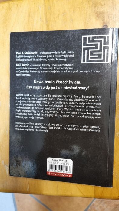 Paul J. Steinhardt Neil Turok Nieskończony wszechświat