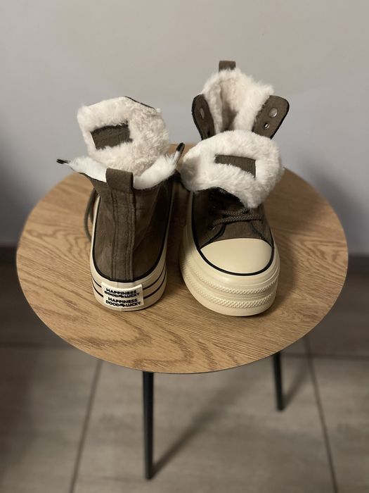 Утеплені кеди, жіночі, нові