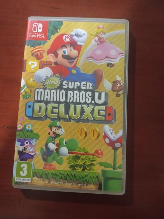 Vendo jogo new super Mario Bros deluxe switch