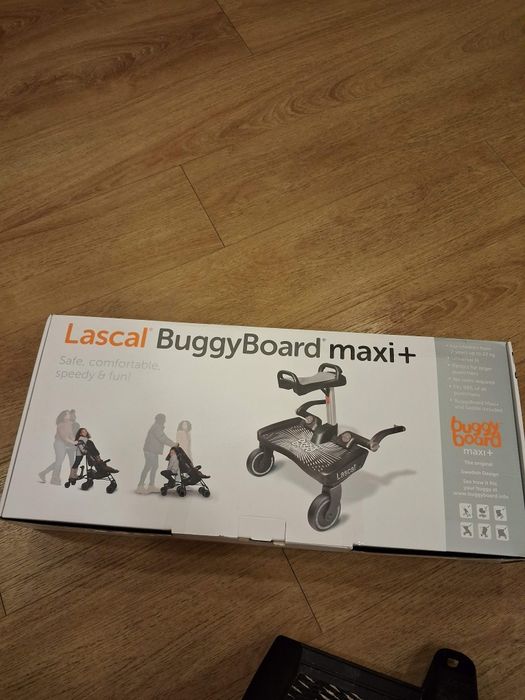 Lascal Buggy Board Maxi Preto + Assento484760386421411840