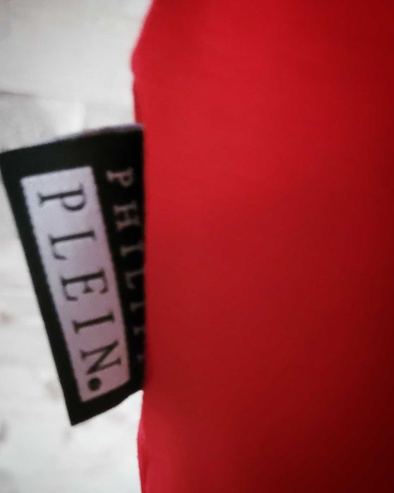Philipp Plein T-shirt Koszulka Tiger Red