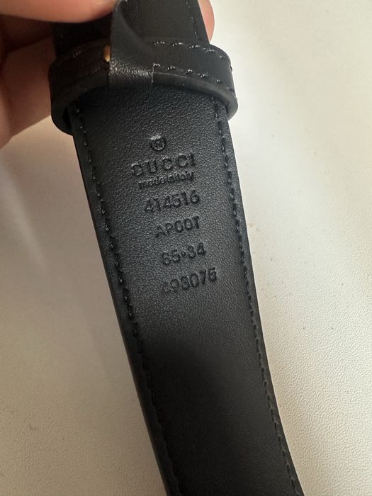 Pasek damski gucci