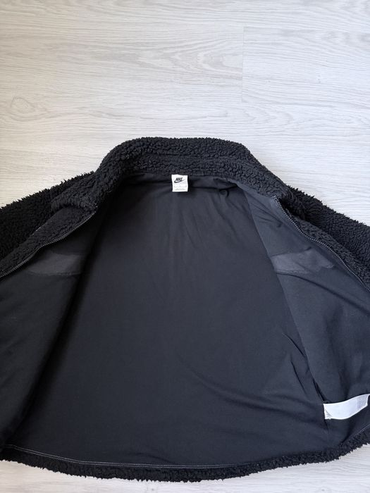 Куртка-кофта женская тедди Nike big logo