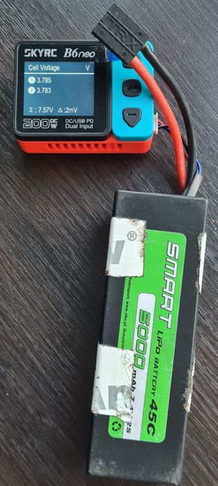 Akumulator Riku Smart 5000mAh, 7,4V 2S, TRX. Traxxas Rustler 4x4.