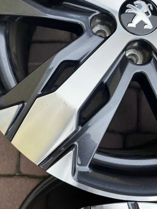 Oryginalne alufelgi Peugeot 5x108 18 cali BICOLOR 3008 , 5008