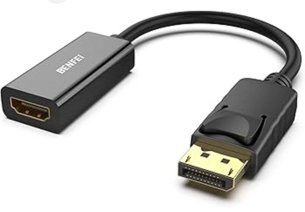 Benfei displayport Hdmi 000095black adapter, czarny, 15 cm