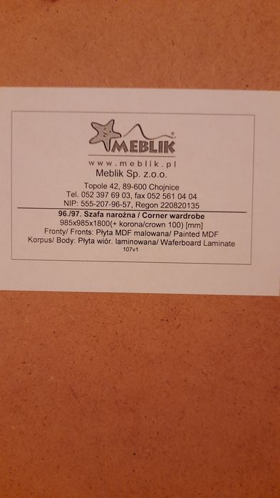 Komplet  - mebli