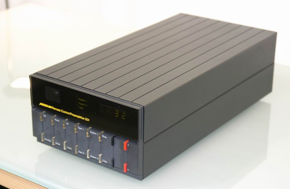 Meridian 201 MKII préamplificador excelente para audiófilos puristas