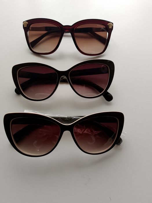 Сонцезахиахисні окуляри Chanel i Versace