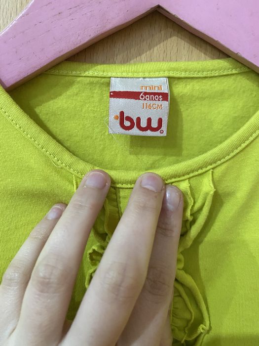 Camisola Verde Manga Comprida