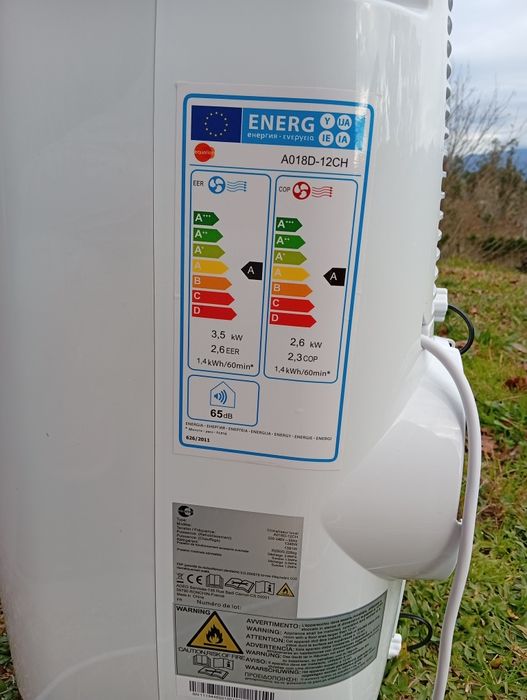 Ar condicionado portátil  equation cool&heat 14k