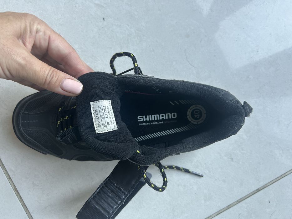 Buty rowerowe Shimano SPD, rozm. 40 (wychodzą jak 39,5)
