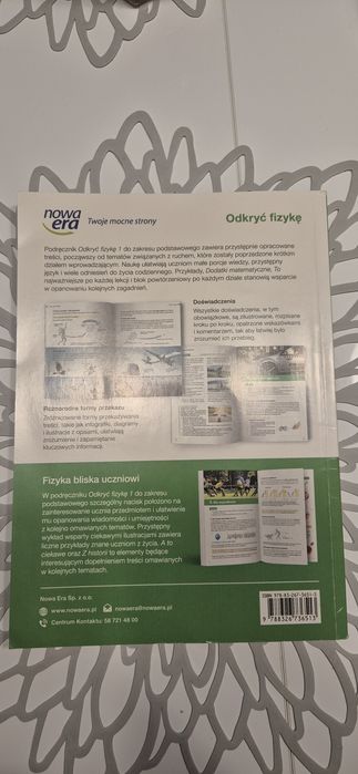 Podręcznik fizyka klasa 1 odkryć fizykę