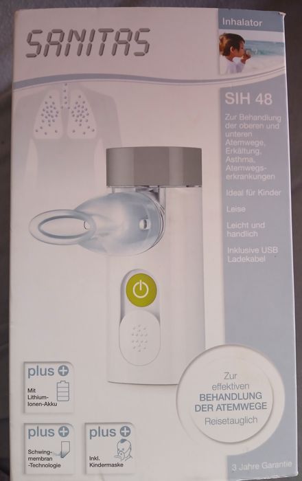 Портативний Інгалятор SANITAS, SIH48 Німеччина