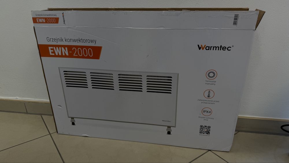Elektryczny grzejnik konwektorowy WARMTEC EWN-2000