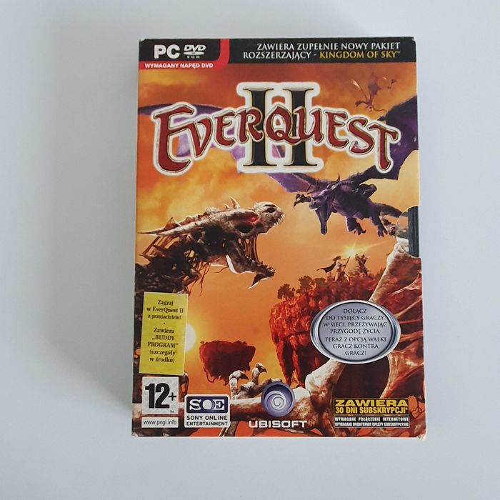 Gra PC Everquest II gra komputerowa dla kolekcjonera na półkę