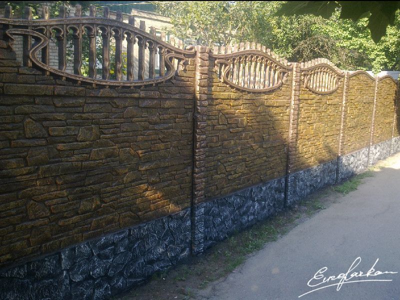Еврозаборы 330 грн. плита.