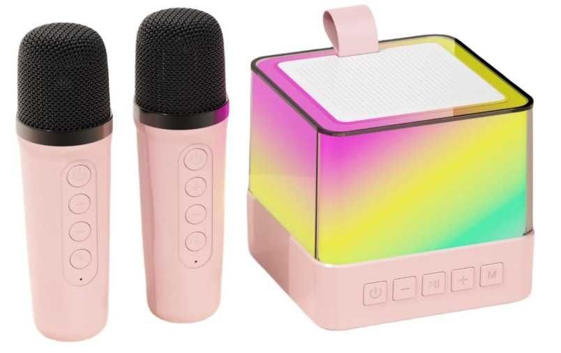 Bezprzewodowy głośnik Bluetooth przenośny zestaw do karaoke