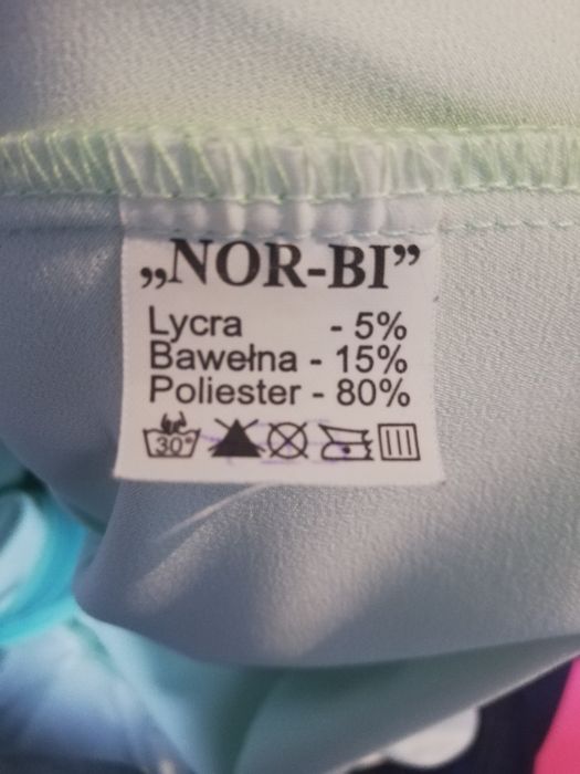 Piękna miętowa sukienka