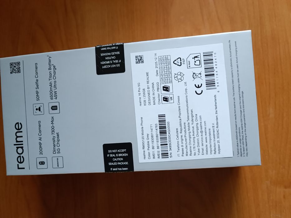 Smartfon relami 16 pro 5g