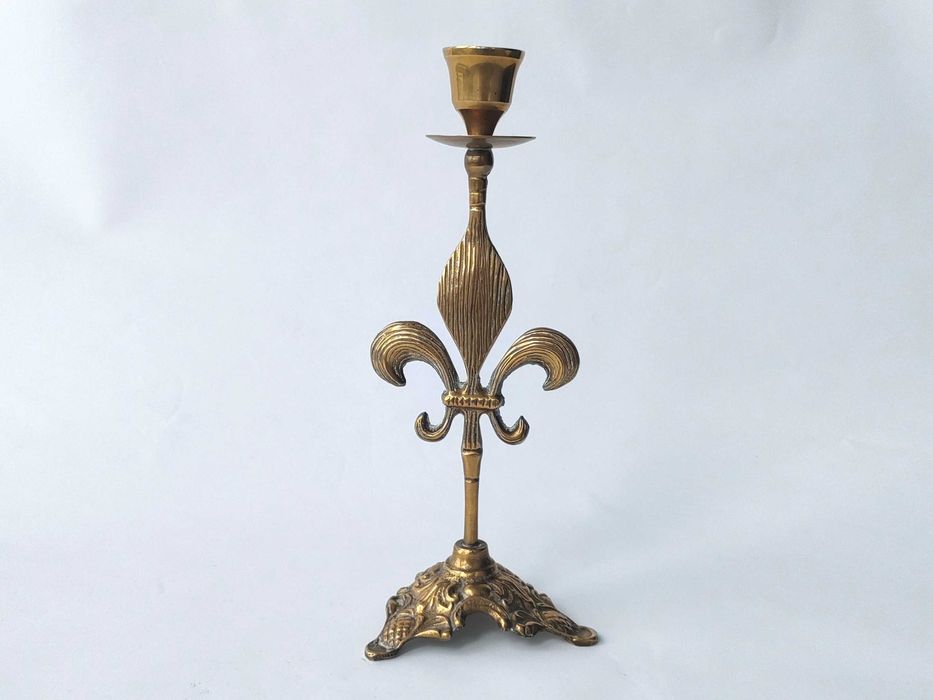 Свічник/підсвічник  латунний