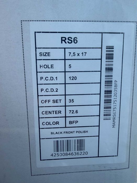 Alufelgi 5x120 17 7,5J Et.35 BMW X1 X2 X3 X4 X5 seria 1 2 3 4 5 NOWE