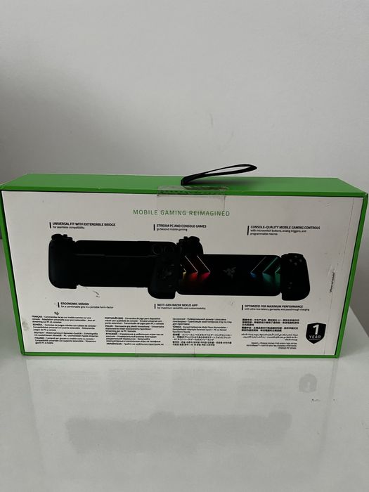 Razer Kishi V2 para iPhone – Comando Gaming para Smartphone (Como Novo / Caixa)