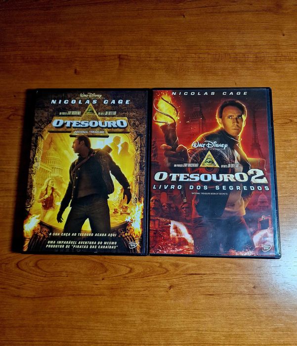 O TESOURO 1 e 2 - Livro dos Segredos (Nicolas Cage/John Voight/Diane K