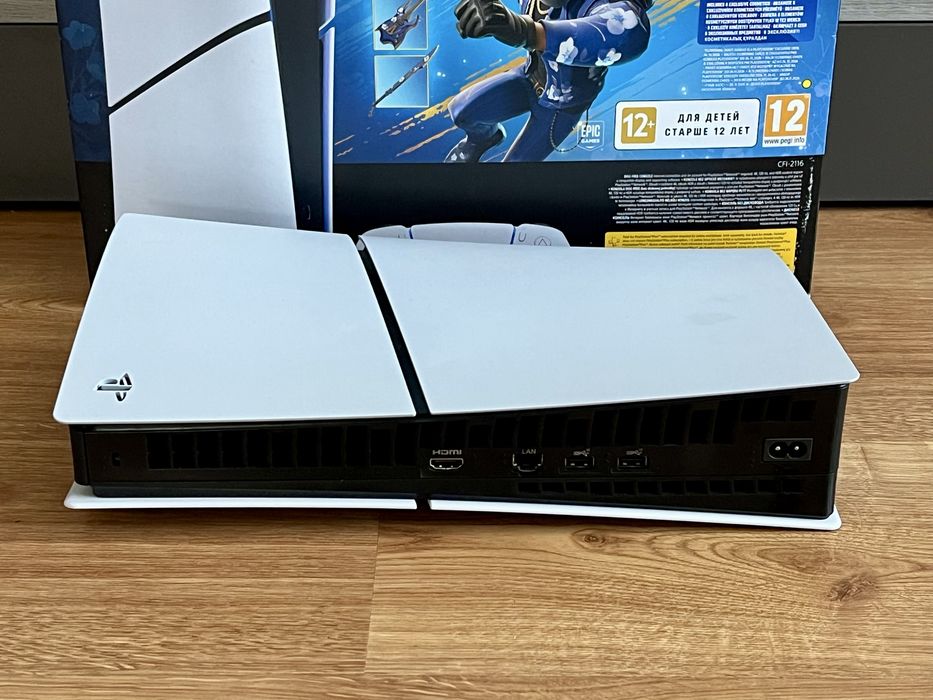 Ps5 slim digital, Pad, okablowanie, Pudełko