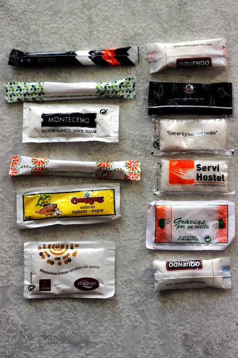 Pacotes de Açúcar espanhóis