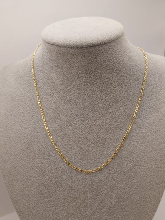 Złoty łańcuszek Figaro 585