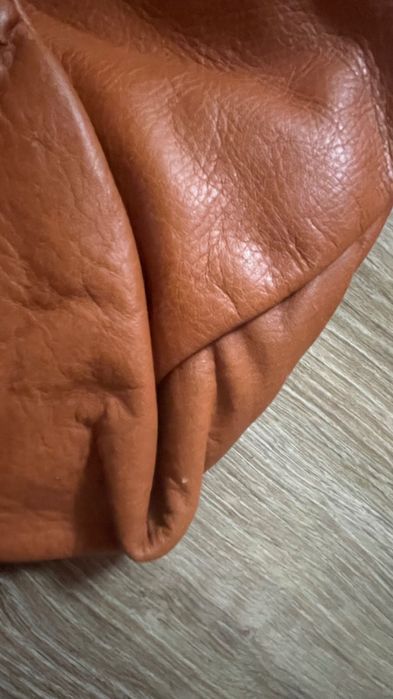 Brązowa skórzana torebka Borse In Pelle