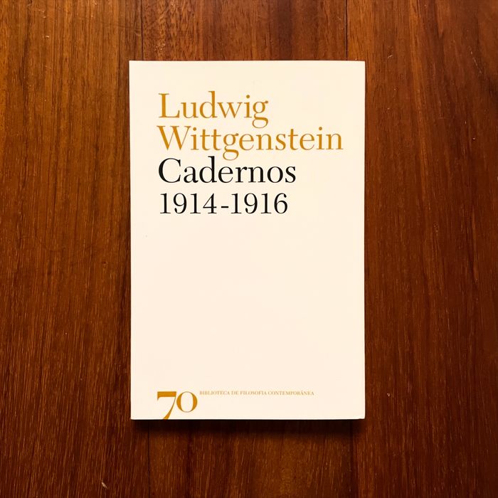 Ludwig Wittgenstein - Cadernos 1914 a 1916