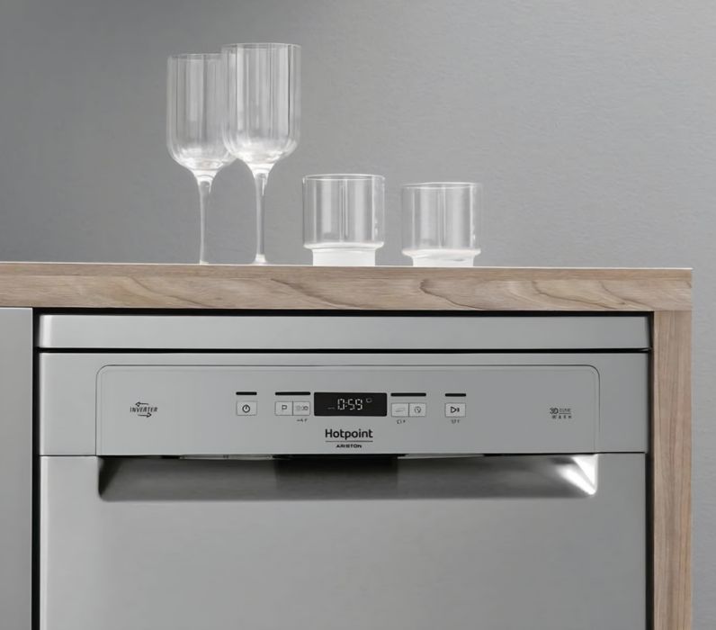 Maquina de Lavar Ariston Hotpoint HFC3C41CW X Silver