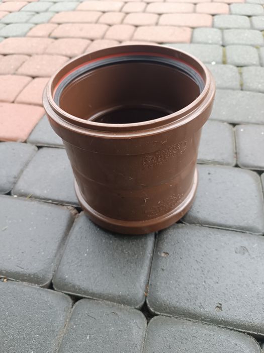 Złączka PCV 160 kolor brąz