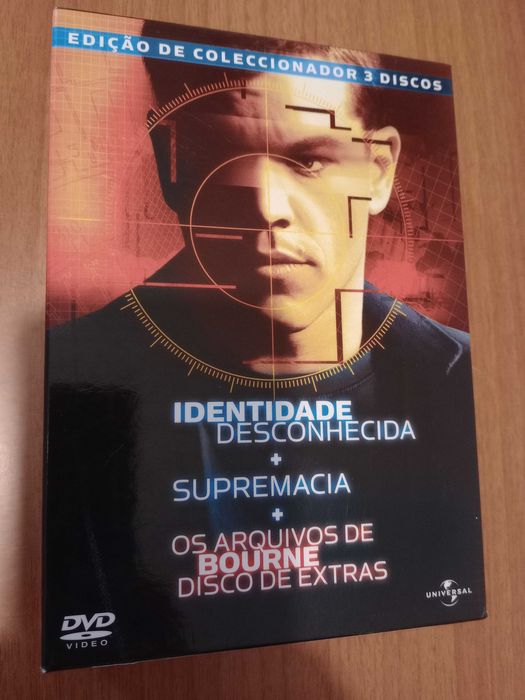 Colecção Bourne - DVD's Usados