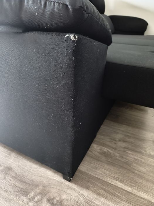 Vendo sofá preto