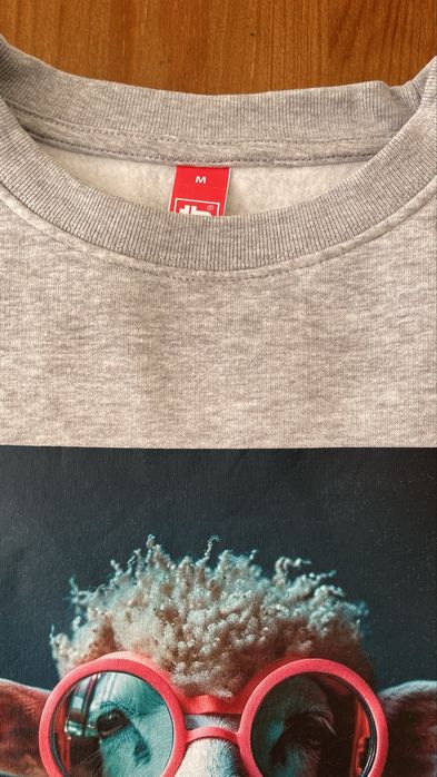 Sweat ovelha com pastilha elástica