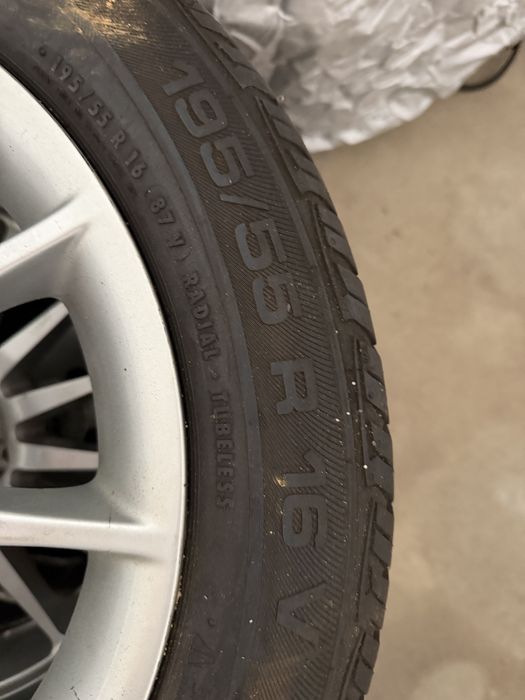 4 jantes toyota 16” com pneus 195/55R16 4x100