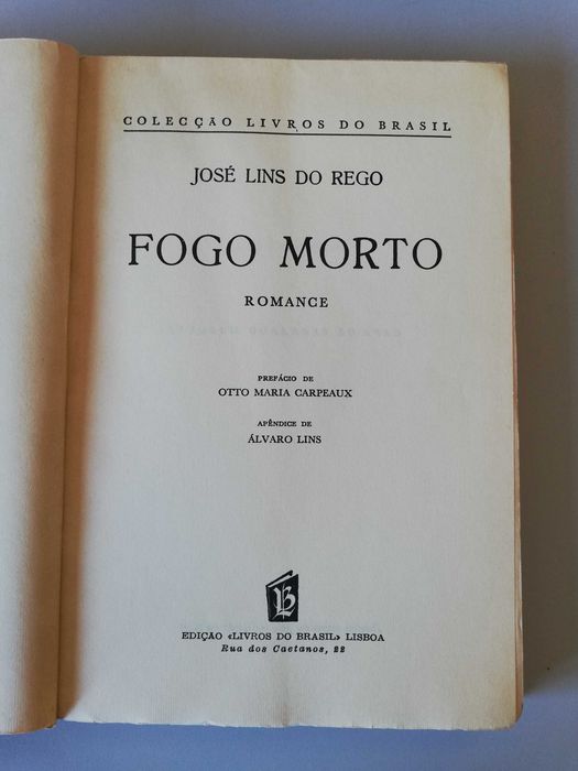 Fogo morto - José Lins do Rego
