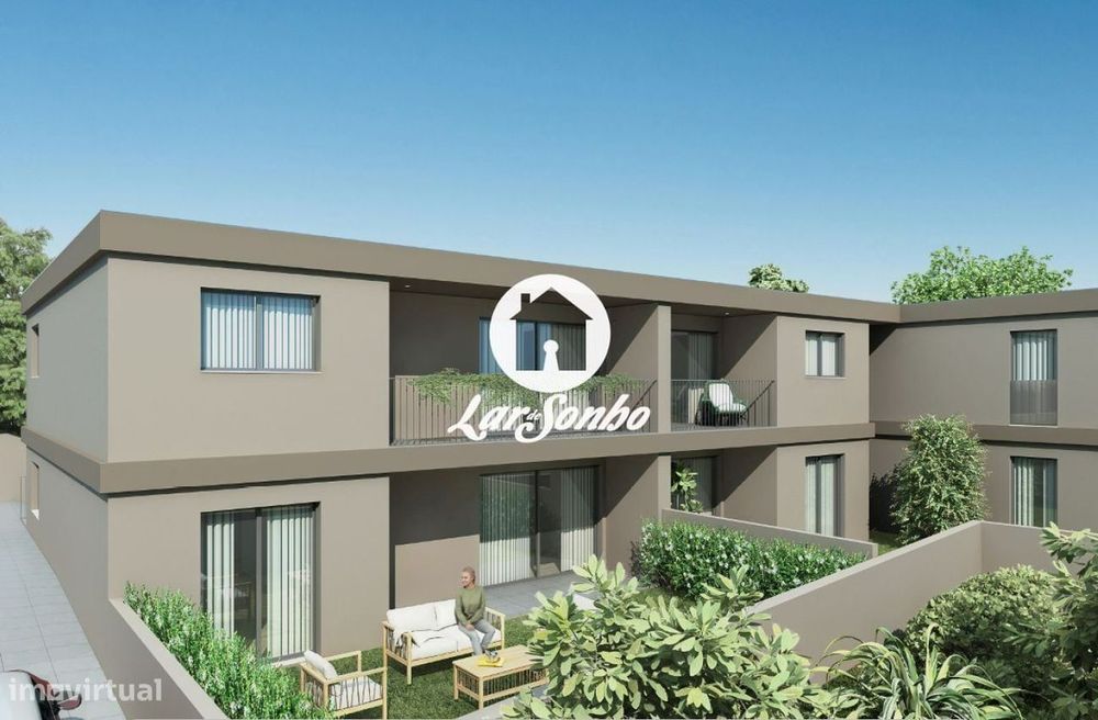 Apartamento T2 Novo com jardim
