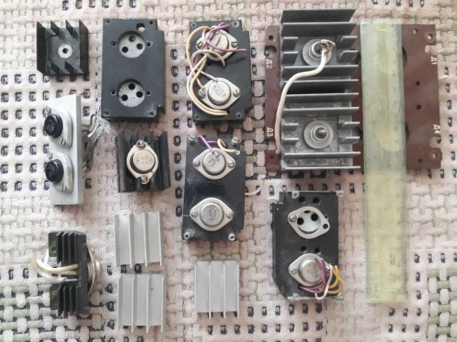 Радиаторы , решетка охлаждения для тразисторов, диодов