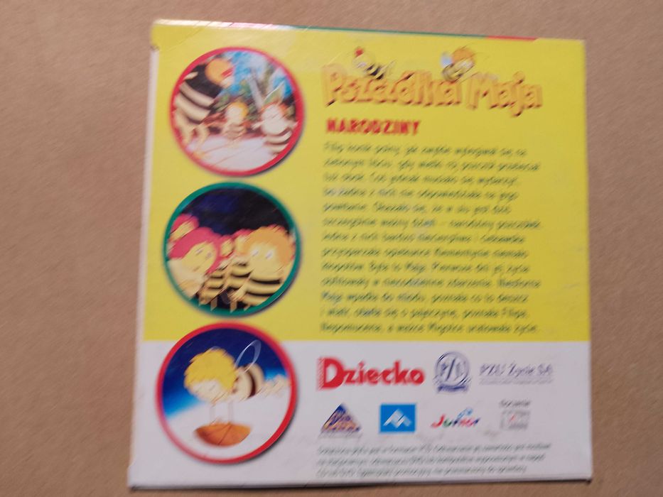 płyta VCD Pszczółka Maja Narodziny prl