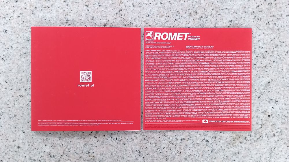 ROMET Paleta modeli 2014 Prospekty Ulotki