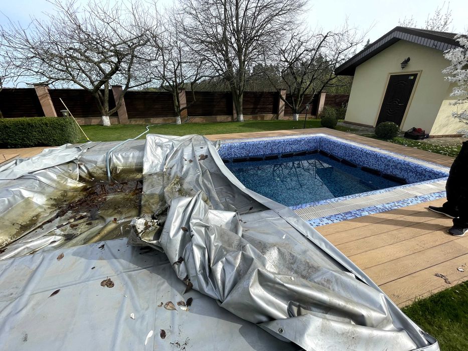 Запуск басейну після зими Київ | Підготовка басейну під ключ