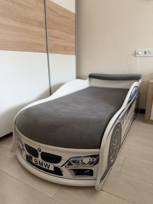 Ліжко дитяче машинка BMW